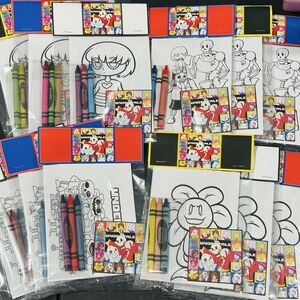 Undertales Party Favor Coloring Books